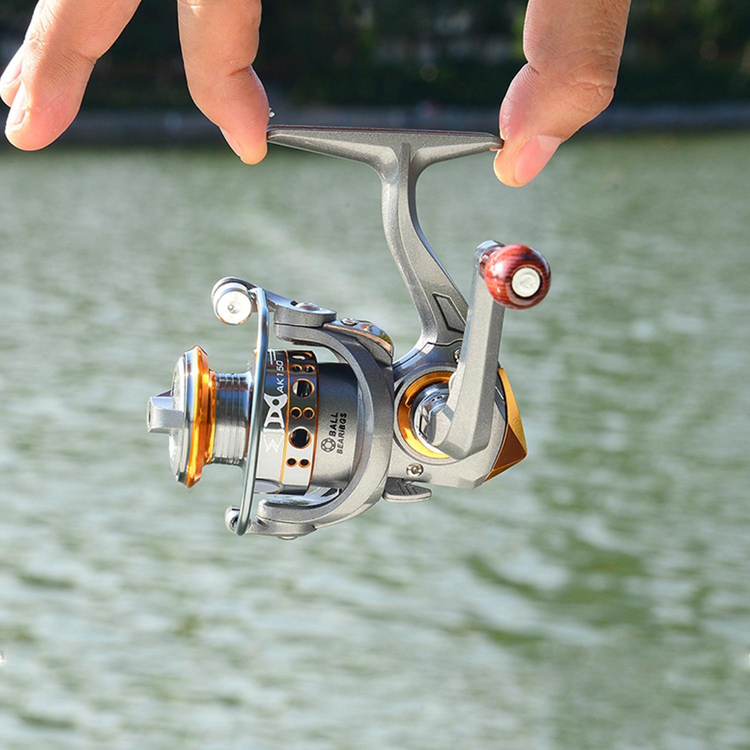 Portable Fishing Spinning Reel