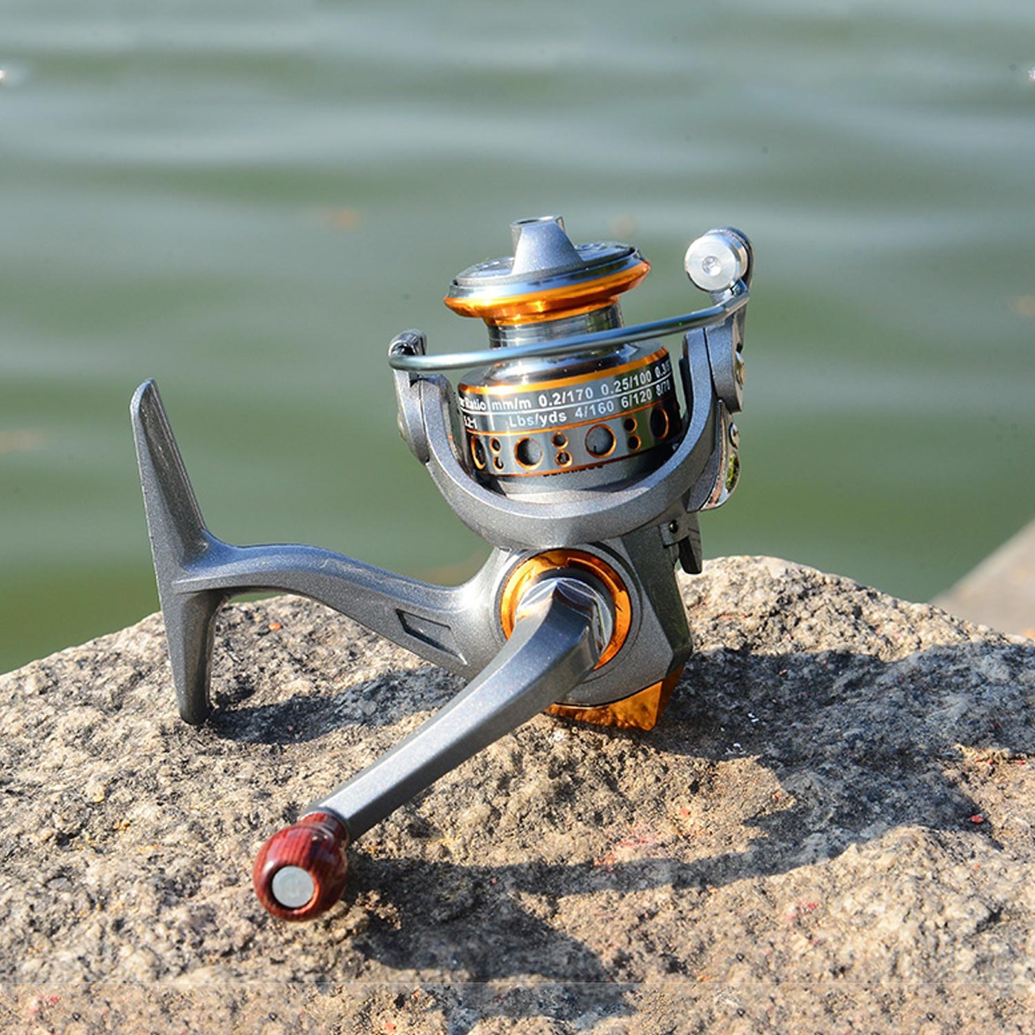 Portable Fishing Spinning Reel