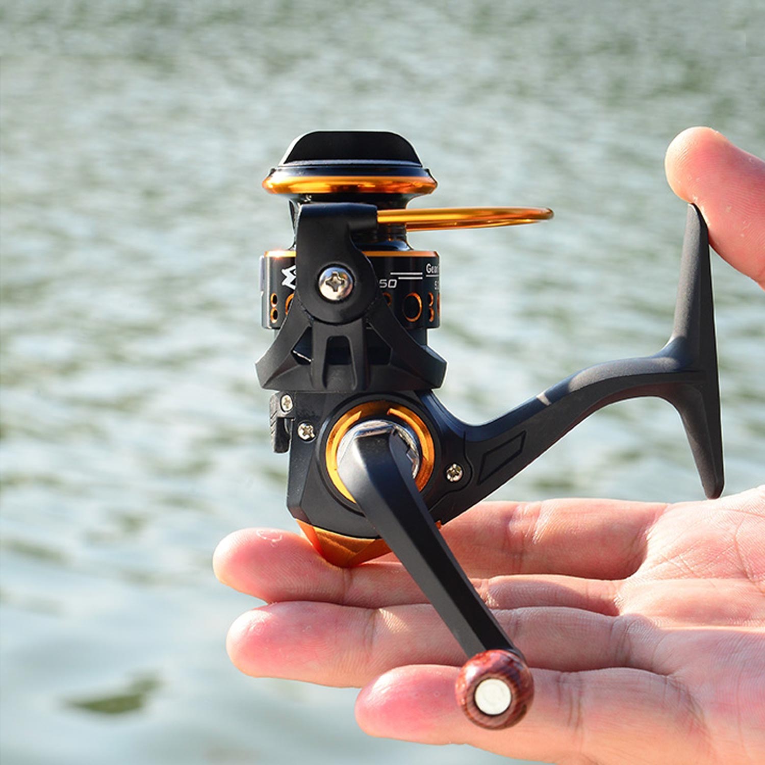 Portable Fishing Spinning Reel