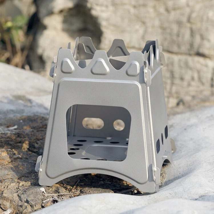 Portable Camping Stove for Outdoor Cooking – Compact Wood Burner