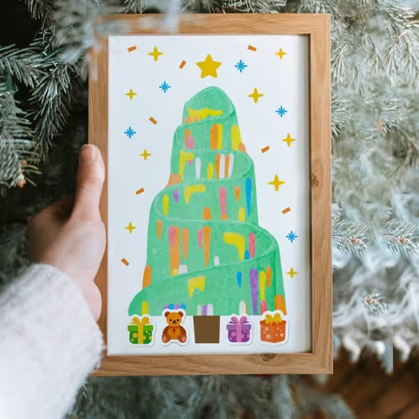 Magical Children's Scraper and Painting Kit - Creative Fun Without the Mess