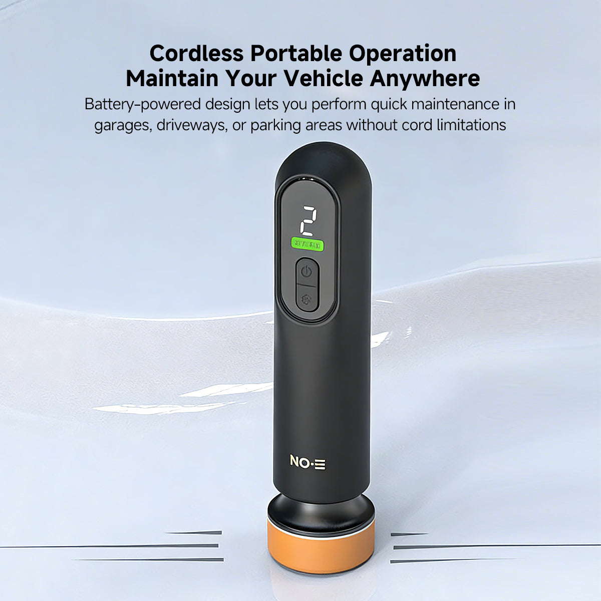 Mini Buffer Kit with Cordless Design and 3-Speed Settings