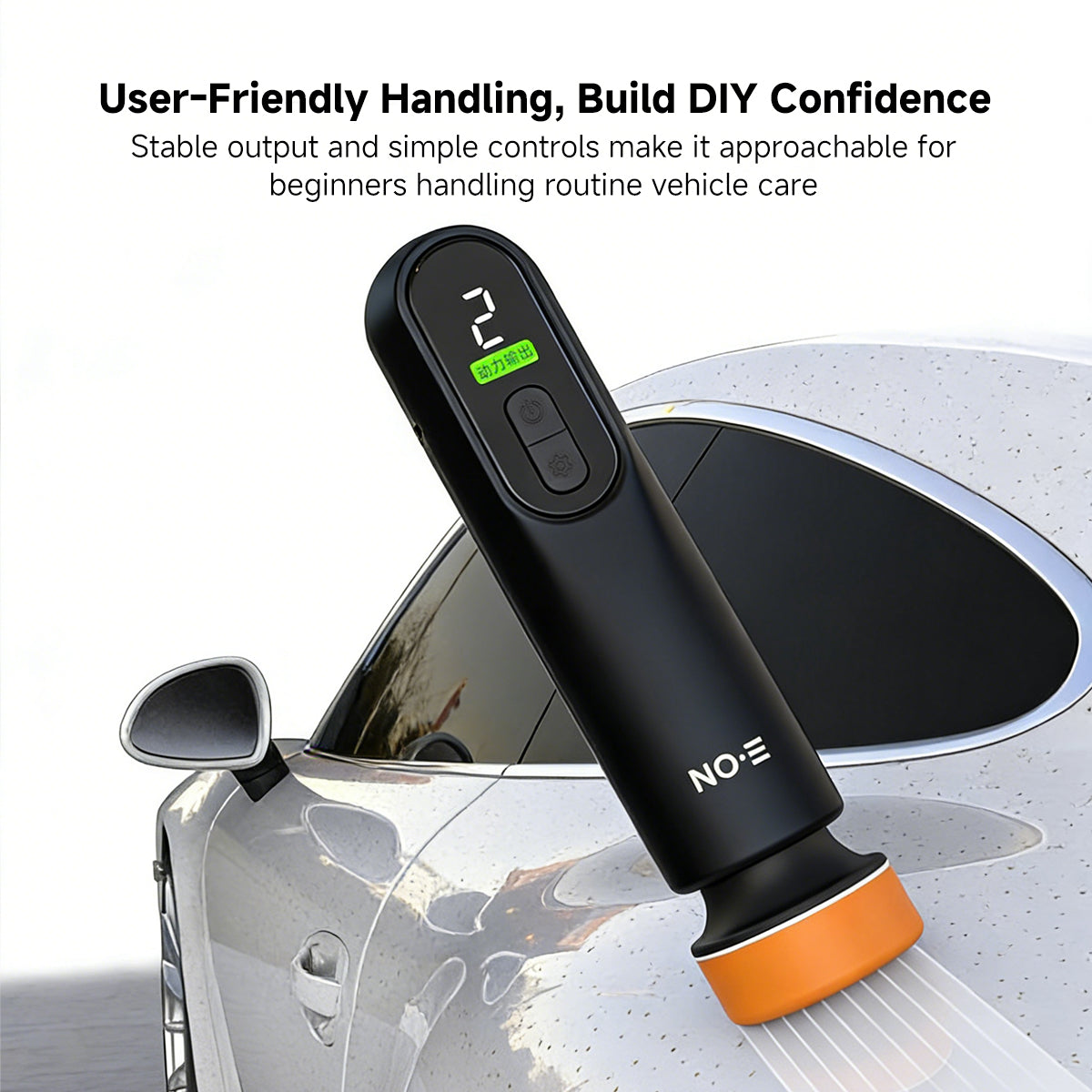 Mini Buffer Kit with Cordless Design and 3-Speed Settings