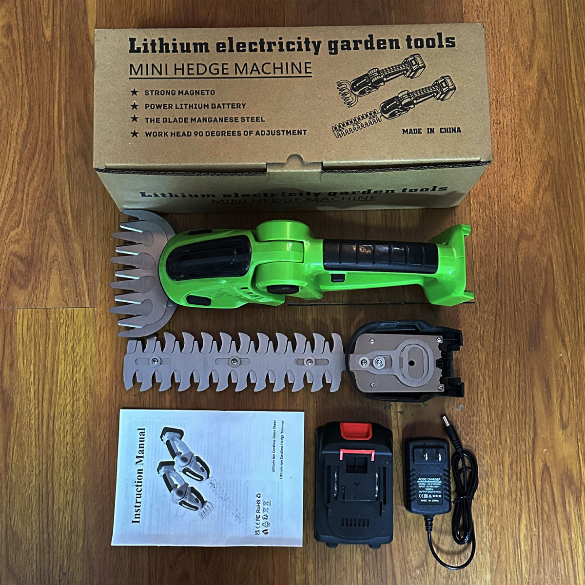 Compact Battery-Powered Hedge Trimmer