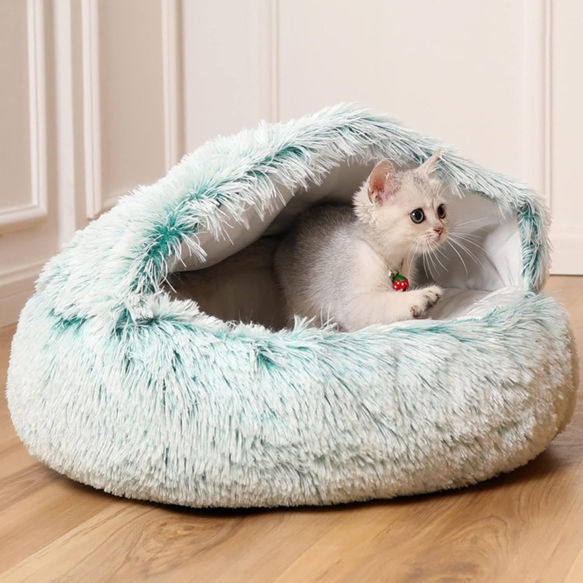 Calming Pet Bed for Dogs and Cats - Cozy Nest for Anxious Animals