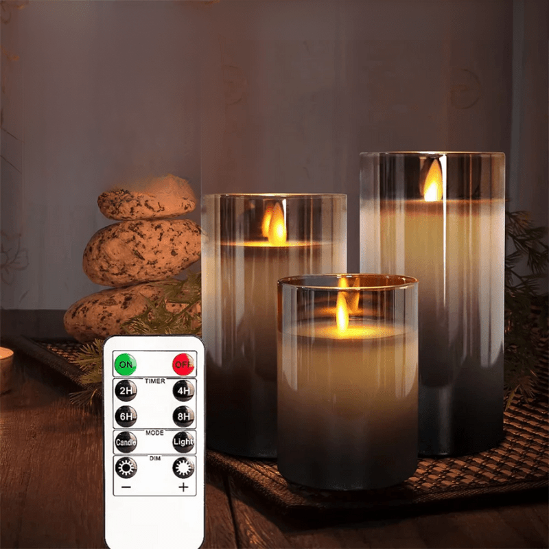 Realistic LED Candle Set