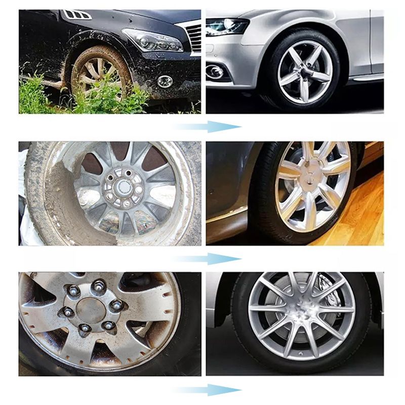 Wheel Cleaner for Brilliant Shine in Minutes Without Scrubbing