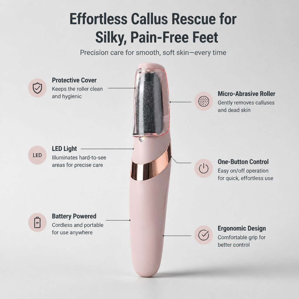 VeluraSoft™ — Effortless Callus Rescue for Silky, Pain-Free Feet You’ll Love to Show Off