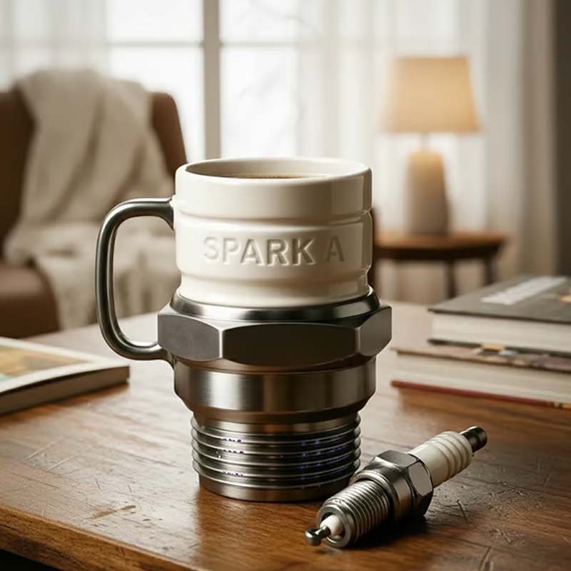 Unleash Your Inner Mechanic with Every Bold Sip