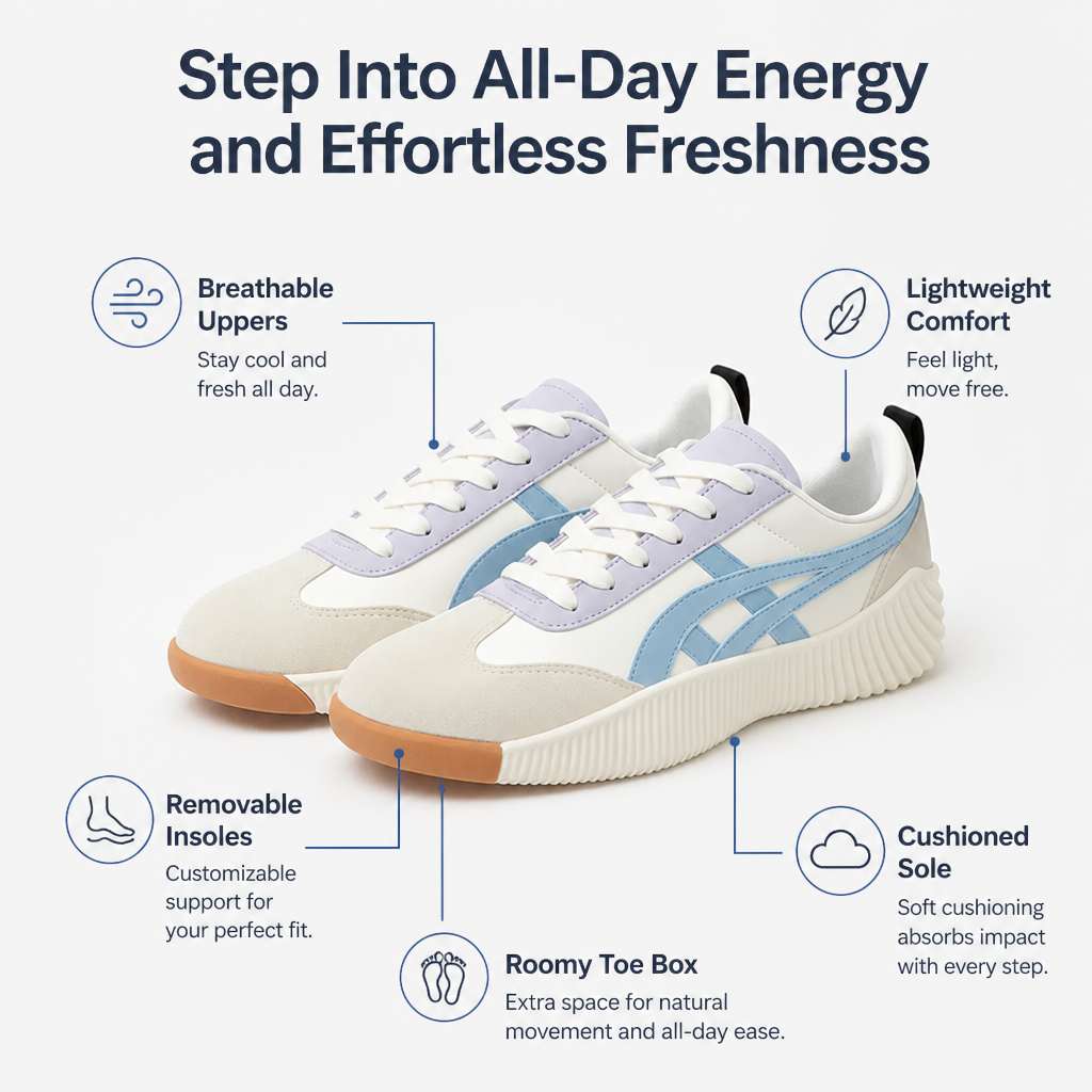 VelaraStride™ — Step Into All-Day Energy and Effortless Freshness