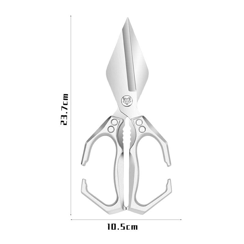 Multi-Purpose Kitchen Scissors Made of 3Cr13 Stainless Steel