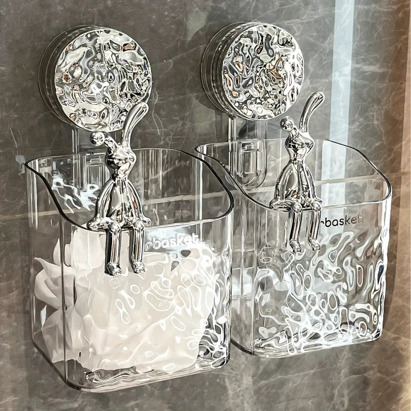 PureVante™ No-Drill Organizer — Turn Bathroom Chaos Into Calm, Clutter-Free Bliss Instantly
