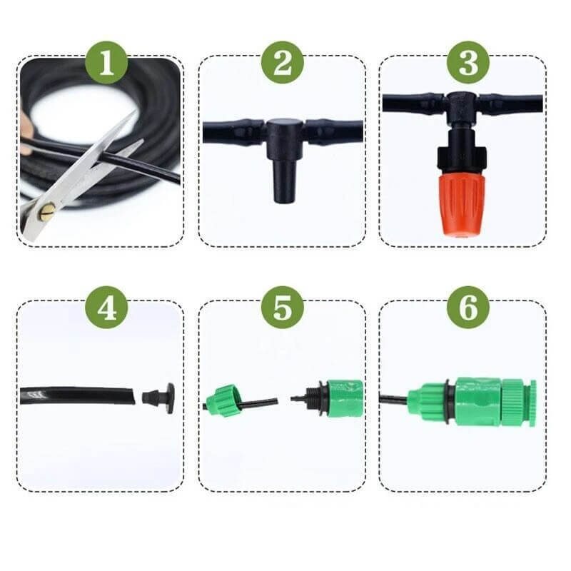 Carefree Irrigation Solution for Lush, Healthy Plants Throughout the Garden