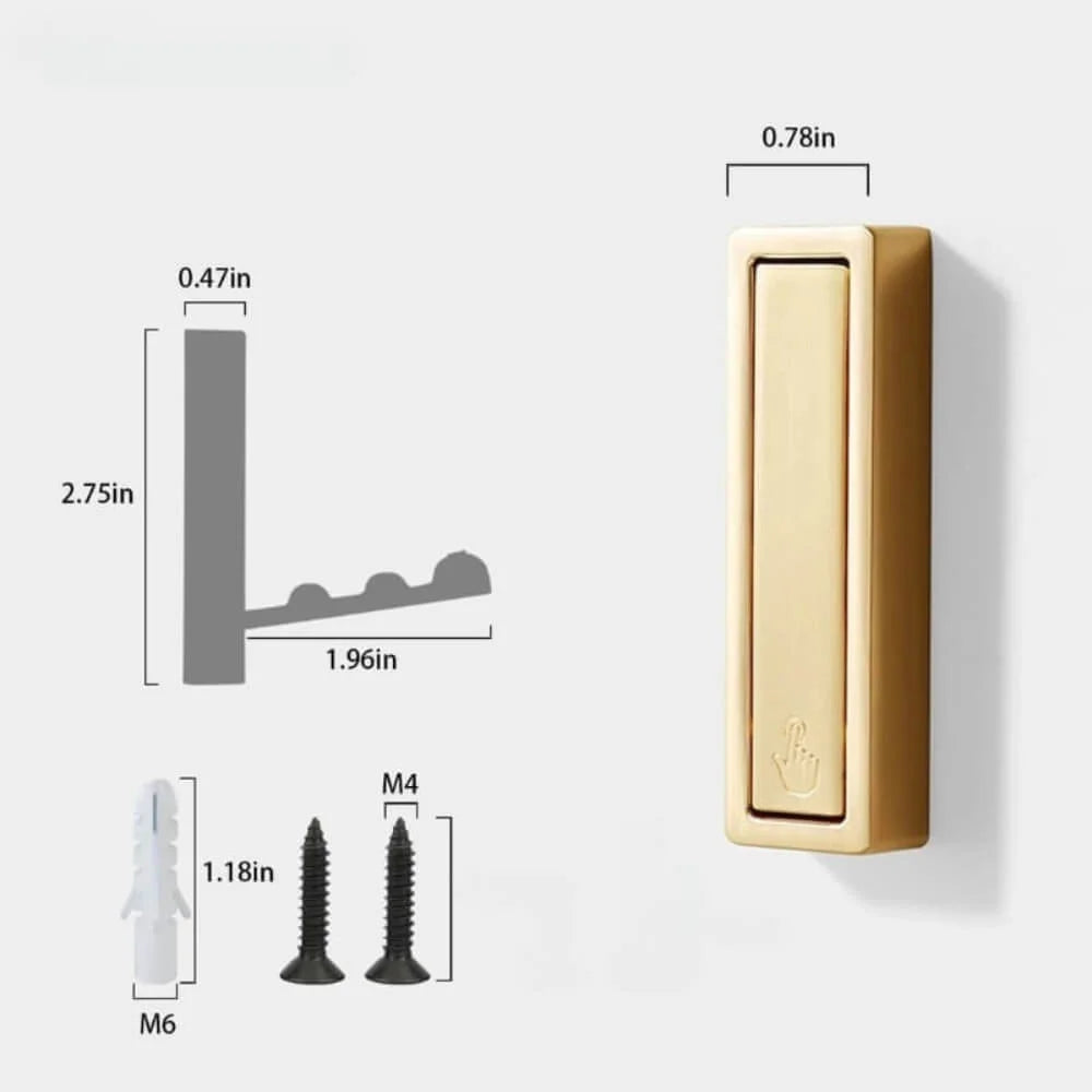 Space-Saving Organizer for Stylish Harmony and Clutter Reduction
