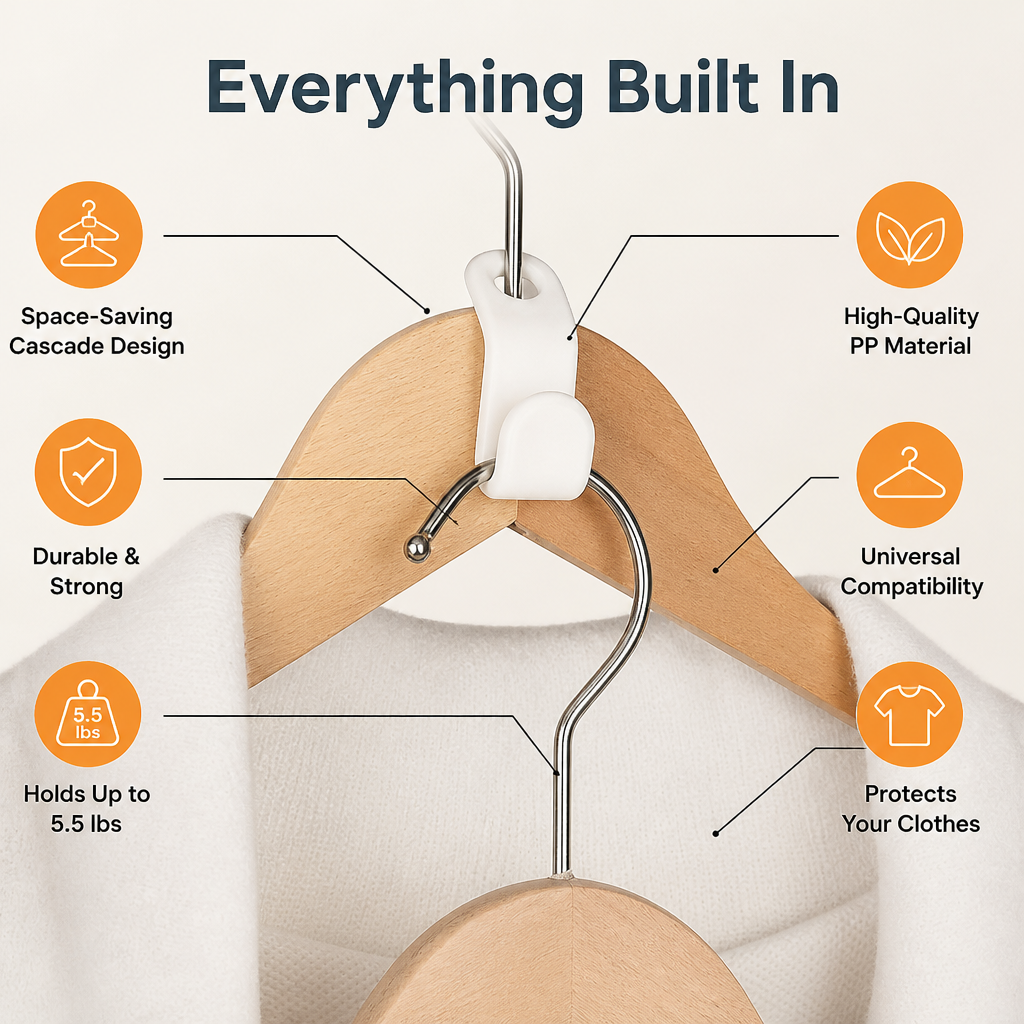 ElevateStack™ — Unlock Closet Freedom with Effortless Space and Style