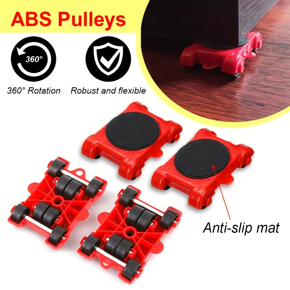 5-Piece Furniture Roller Set