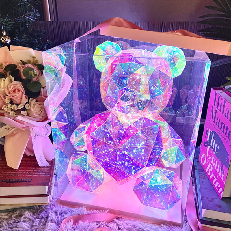Glow-in-the-Dark Cuddly Bear – A Heartwarming Plush Toy