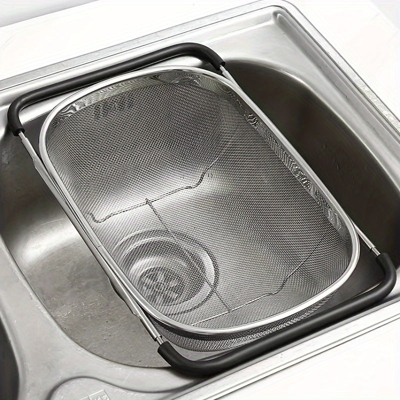Retractable Stainless Steel Sink Strainer