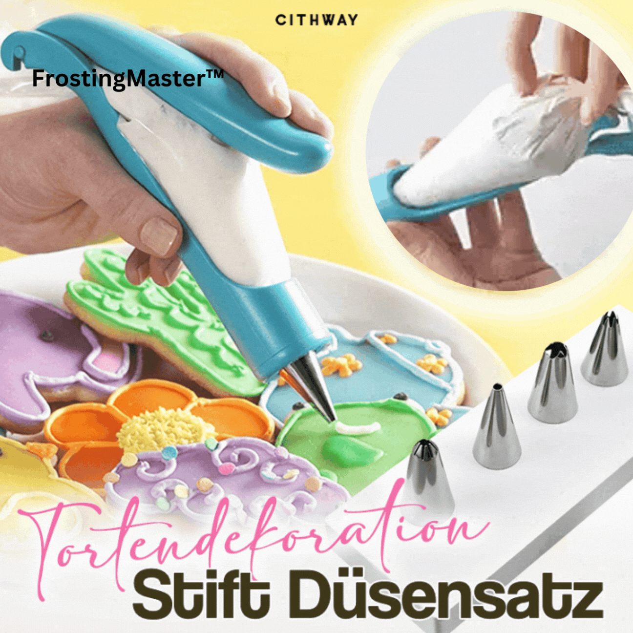 Transform Any Cake Effortlessly into a Stunning Masterpiece