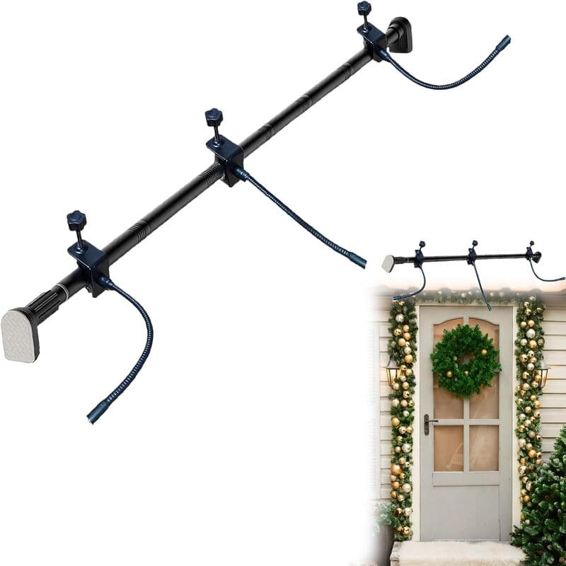 FestivoFlex™ Garland Hanger — Effortless, Damage-Free Holiday Decorating That Lasts Year After Year