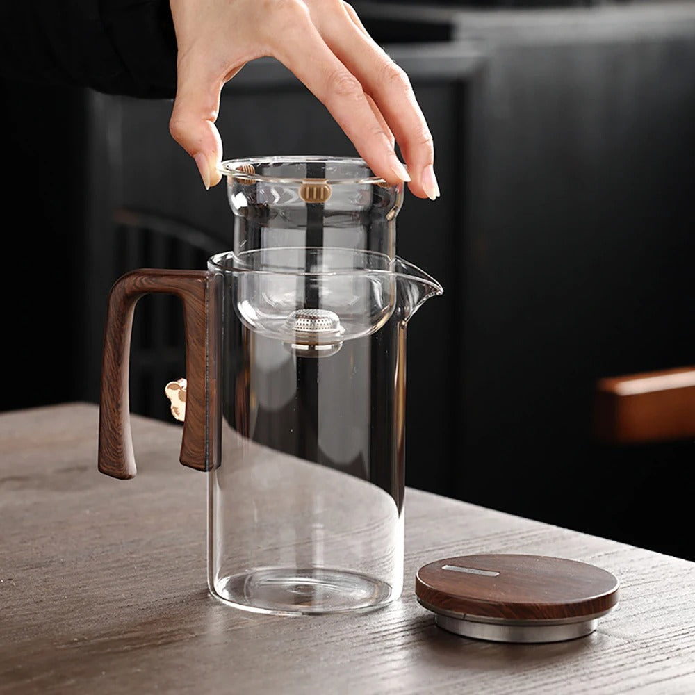 TeaCraftr™ — Effortless Elegance Brewing Your Perfect, Calm-Inducing Cup Every Time