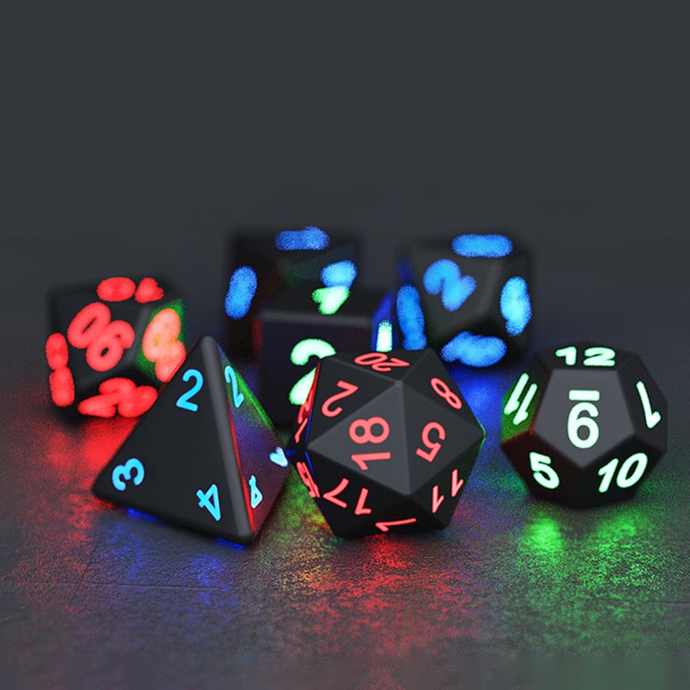 Light-Up Dice – Bring Your Game to Life with Magical Illumination!
