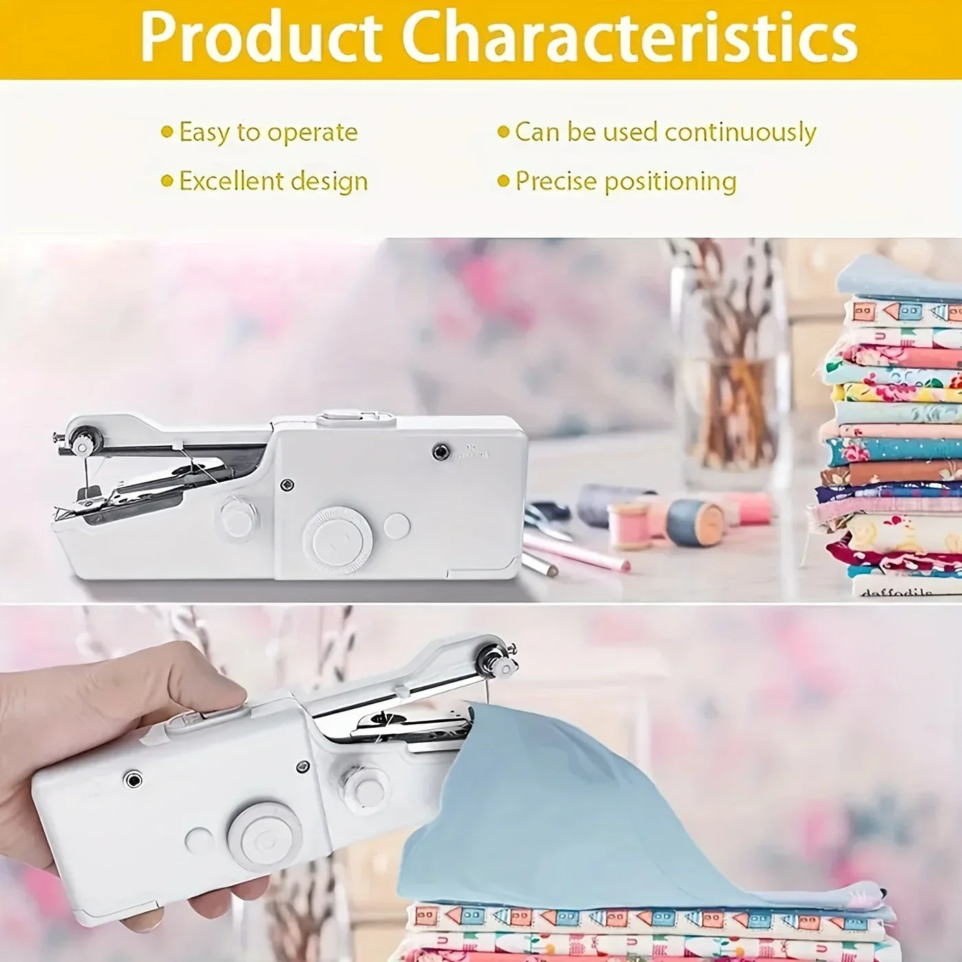 Portable Handheld Sewing Machine – SpeedStitch Mini
