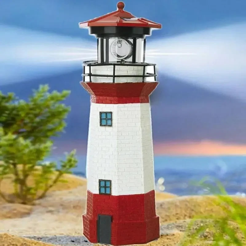 Solar-Powered Nautical Light for Enchanting Garden Evenings