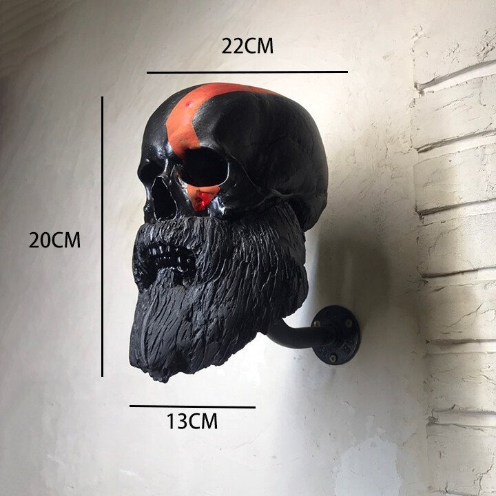 SkullGuard Helmet Display - Capture Attention with Fearless, Rock-Solid Style