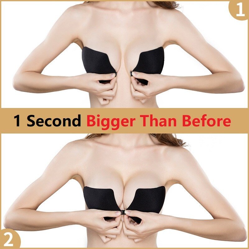 50% DISCOUNT | MangoShape Bra - Self-adhesive strapless silicone bra [Last day of discount]