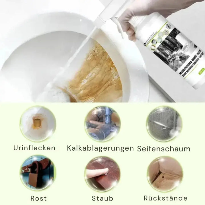 Shine Spray – Transforms Stubborn Limescale and Rust to a Radiant Shine Without Scrubbing