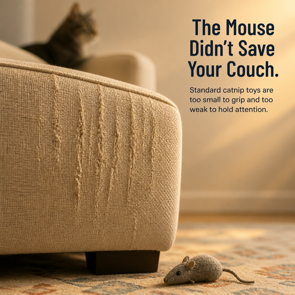 WhiskerWink™ — Trigger Bunny-Kicks That Tire Out Even the Pickiest Cat