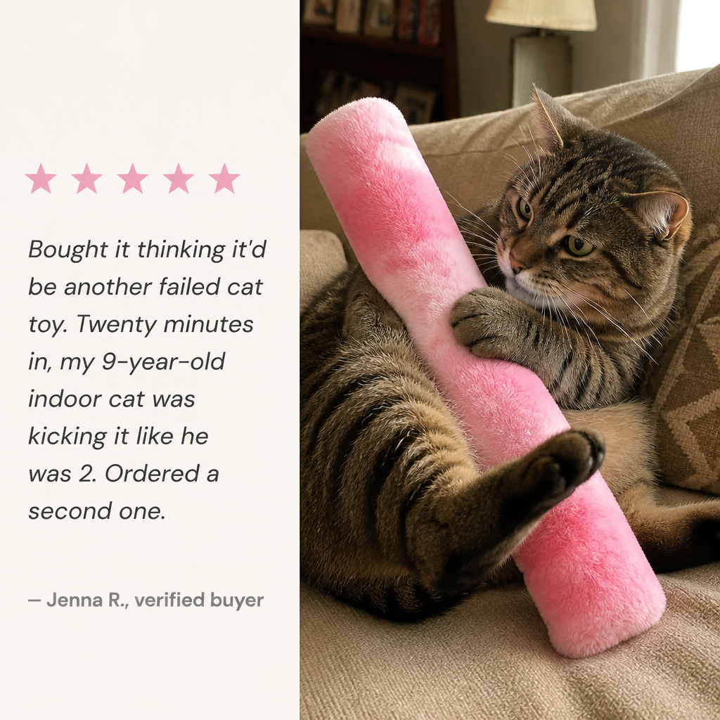 WhiskerWink™ — Trigger Bunny-Kicks That Tire Out Even the Pickiest Cat