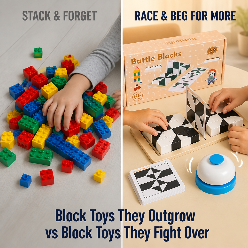 BrainBlaze™ — Race The Bell, Crack The Card, Beat The Screen Habit