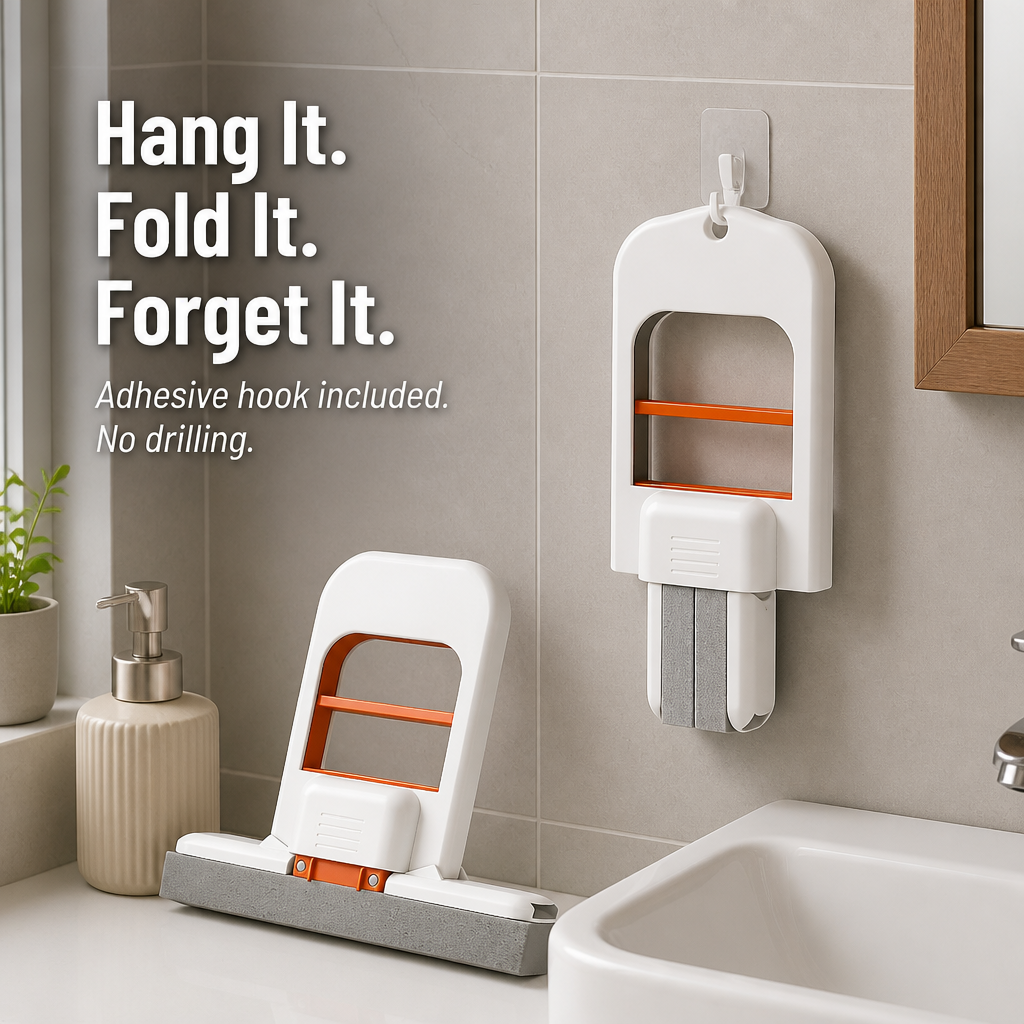 SwiftMop™ — Wipe Counters, Sinks & Bathroom Splashes Spotless in Seconds