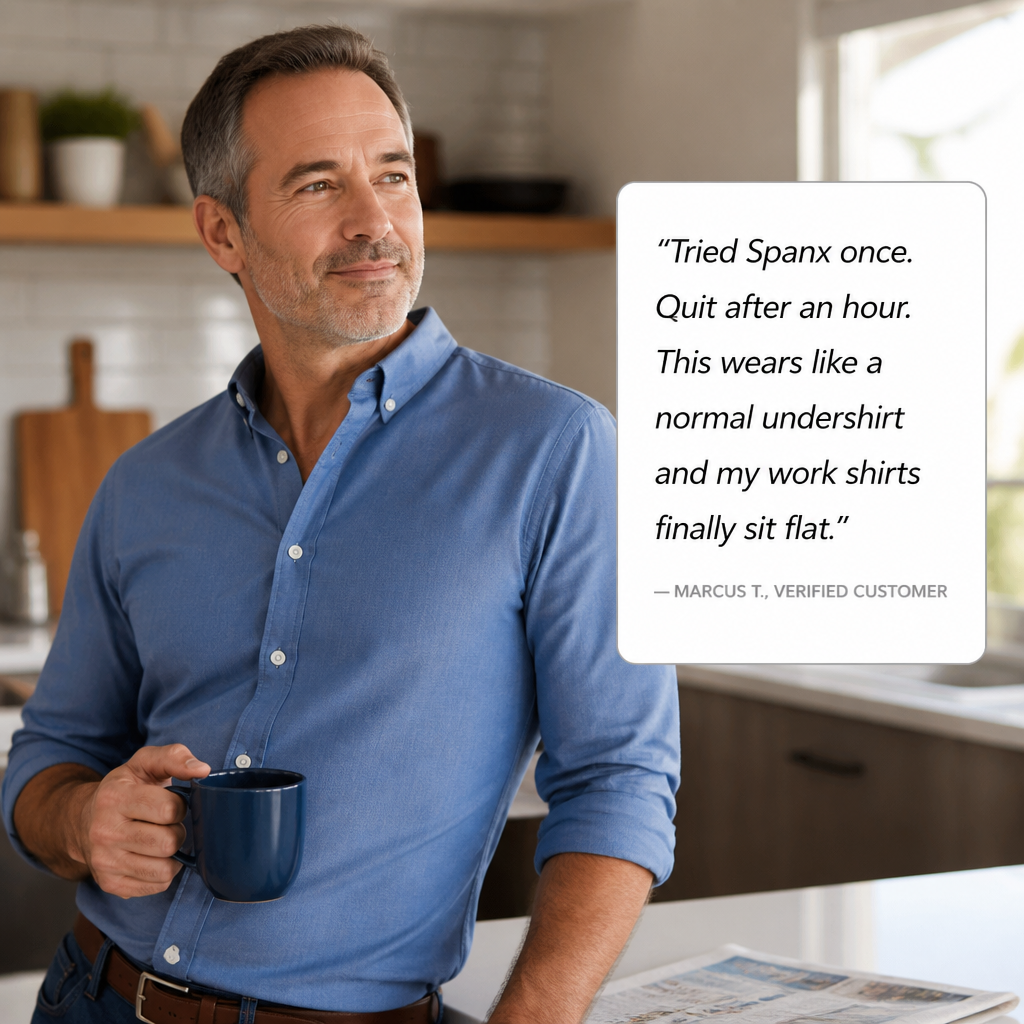 TitanForm™ — Smooth Your Soft Middle Under Every Shirt You Own