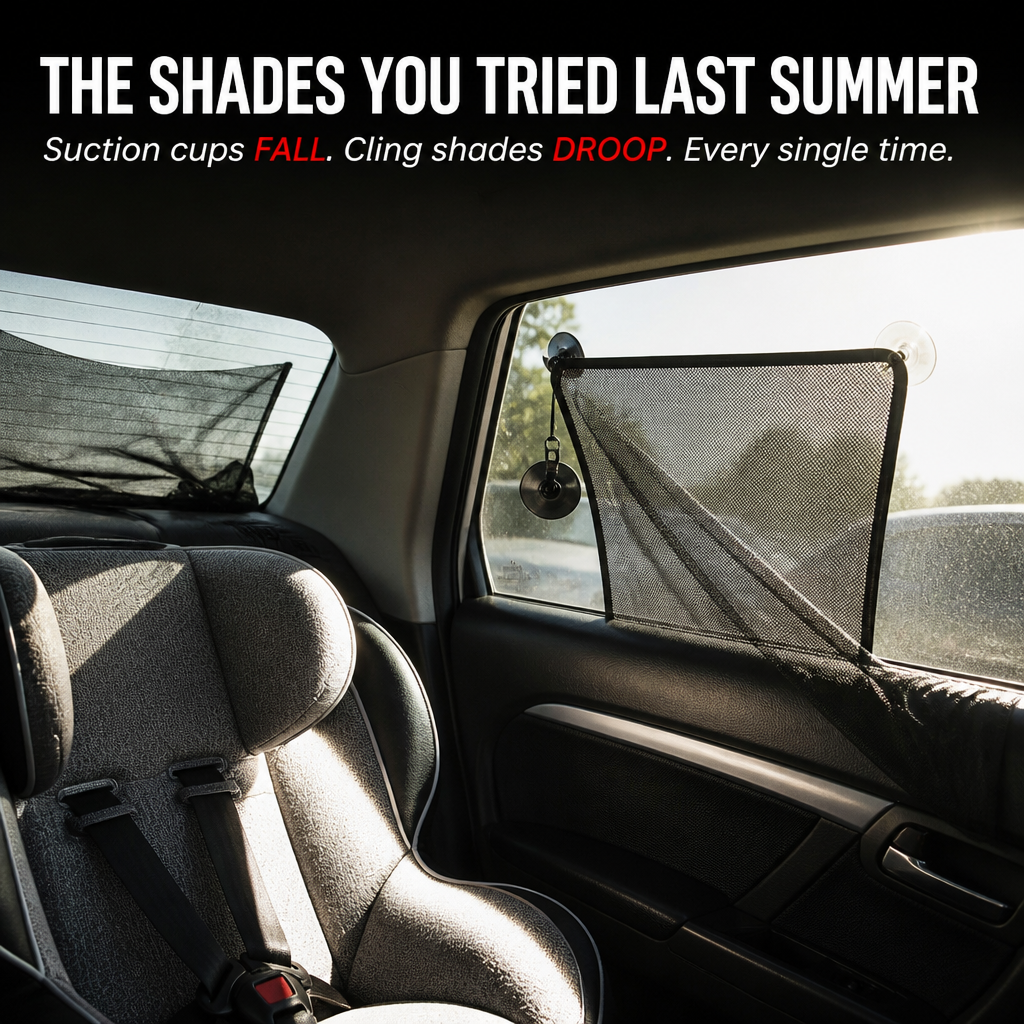 VentiShade™ — Slip Over the Door, Block the Sun, Keep the Breeze