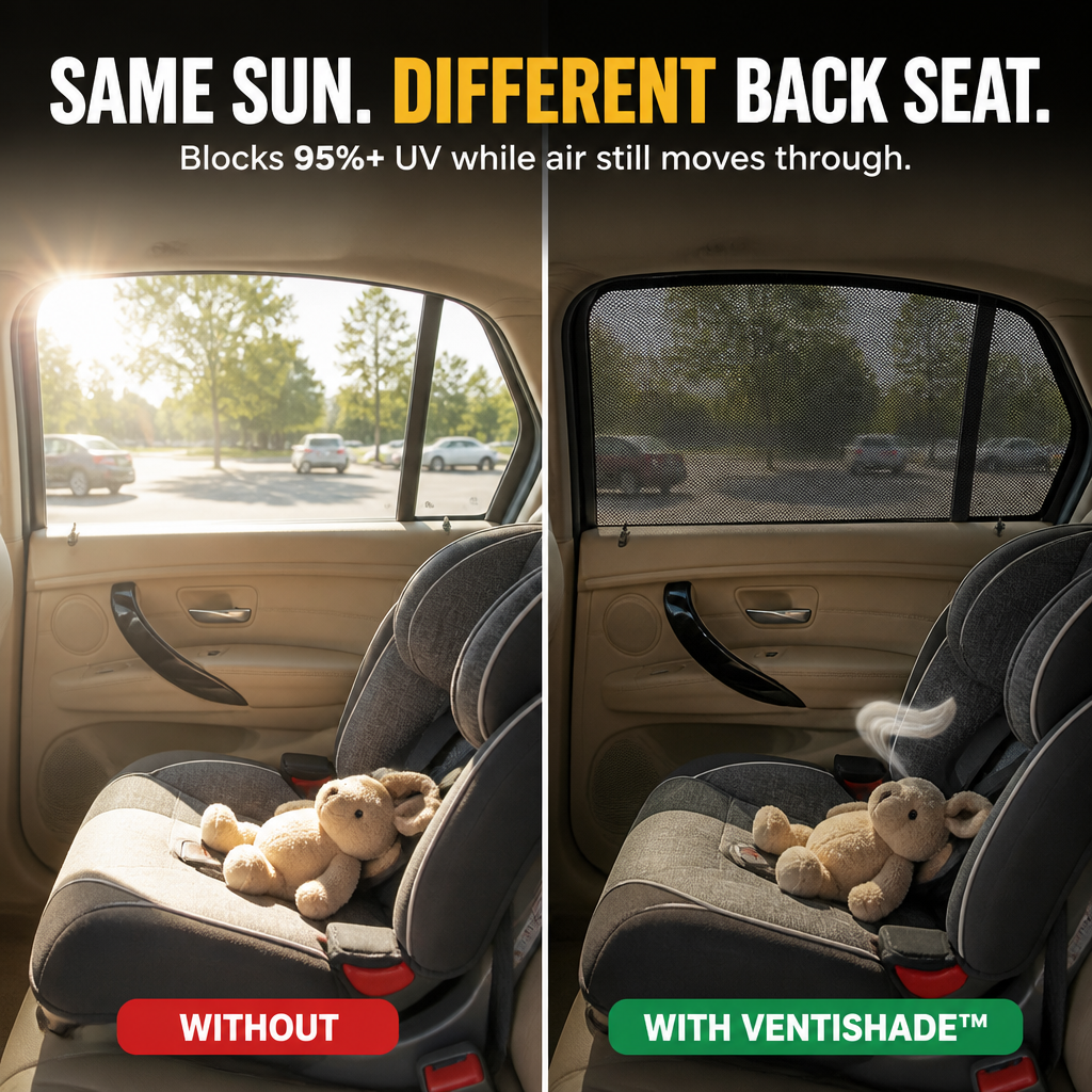 VentiShade™ — Slip Over the Door, Block the Sun, Keep the Breeze