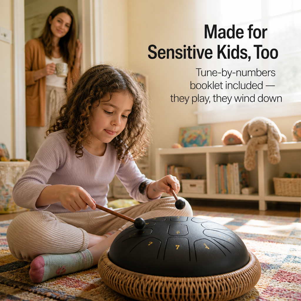 SerenoWave™ — Play Stress Away in Minutes With Hand-Tuned Healing Tones