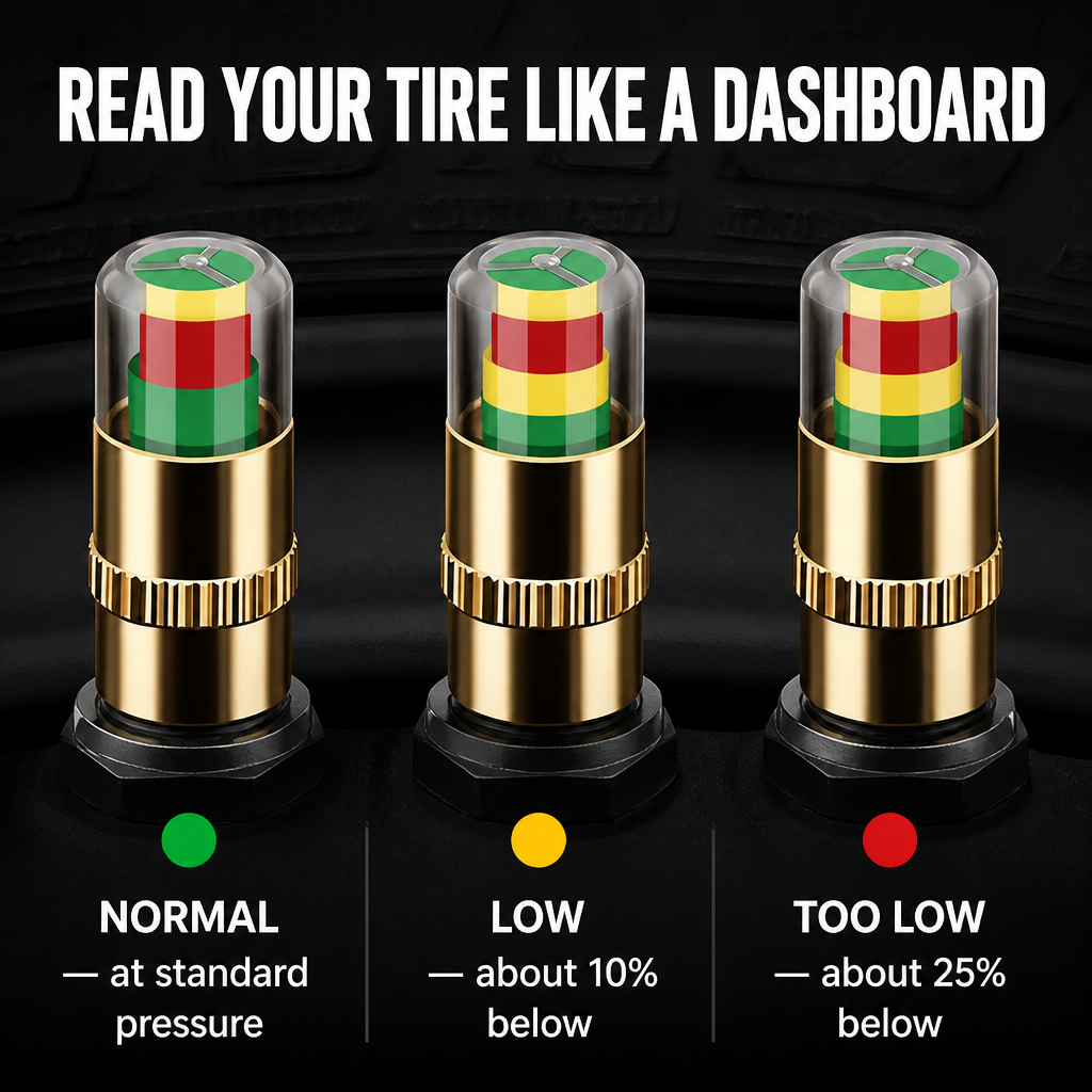 VeloGuard™ — Catch Low Tire Pressure at a Glance Before Every Drive