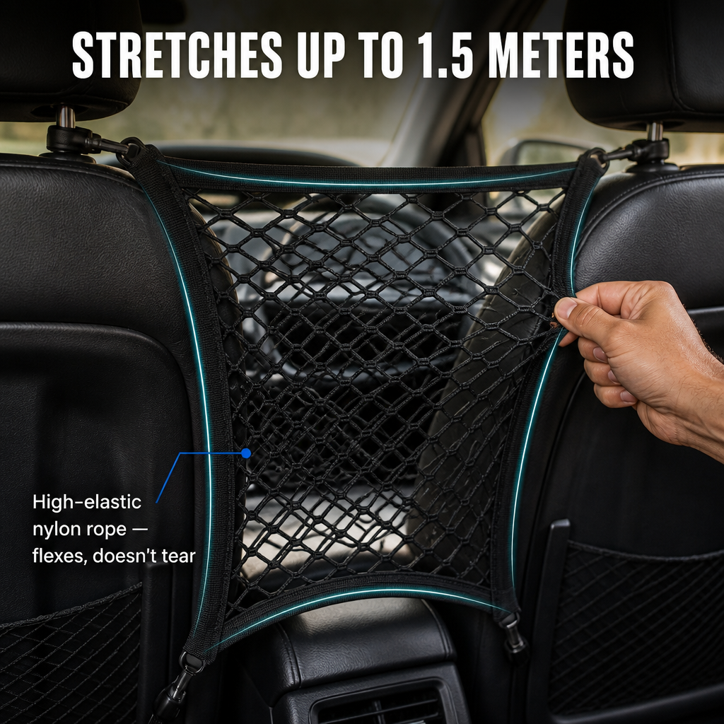 ShieldBarrier™ — Block Pets and Kids From Climbing Up Front While You Drive