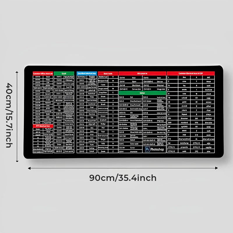 Pro Keyboard Mat for Enhanced Focus and Workspace Stability