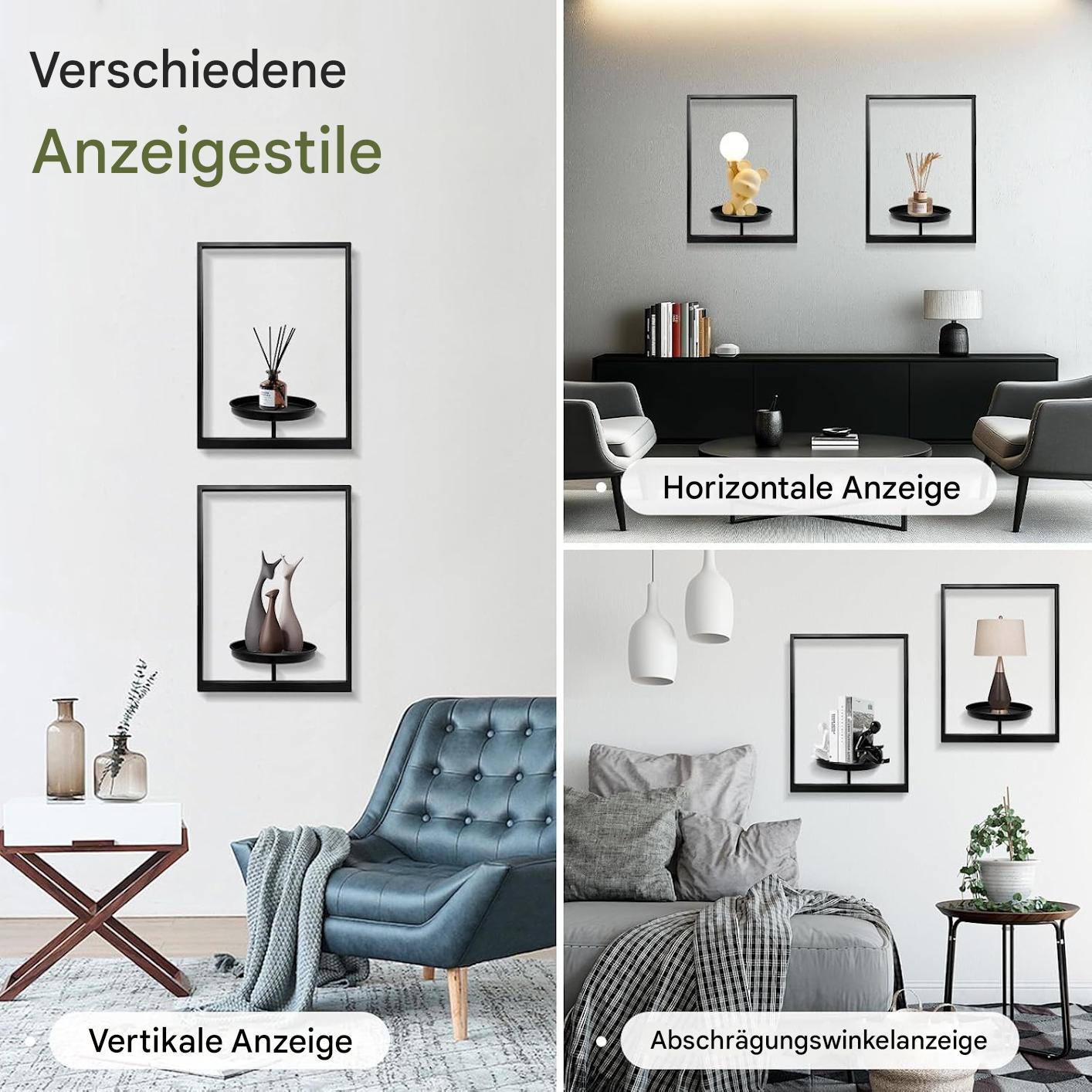 Wall Mounted Plant Holder | Metal Frame | Space-Efficient | Plantify