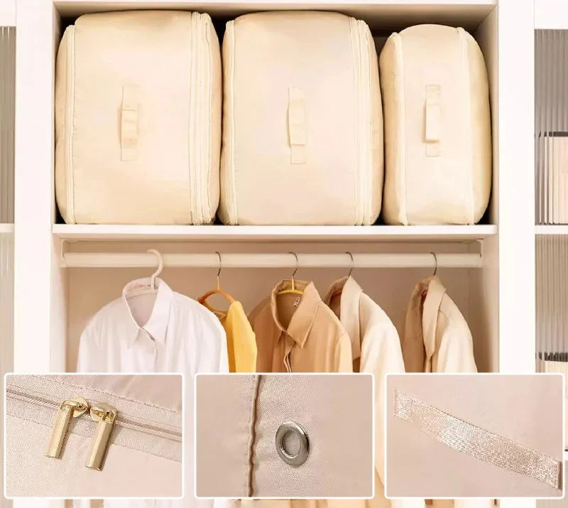 ClutterGuard™ Compression Bags — Instantly Reclaim Your Space with Effortless, Tough Protection