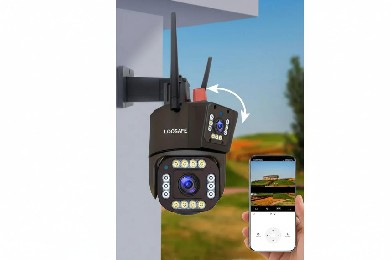 Solar-Powered Wireless Surveillance Camera
