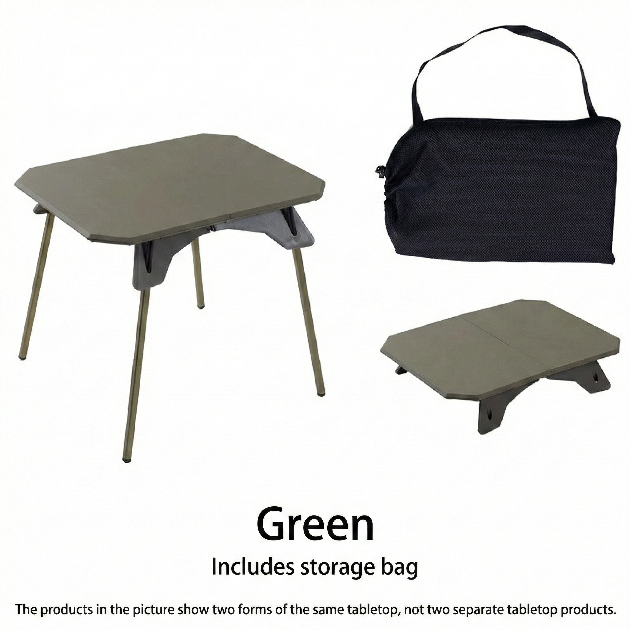 Lightweight Folding Camping Table with Adjustable Height