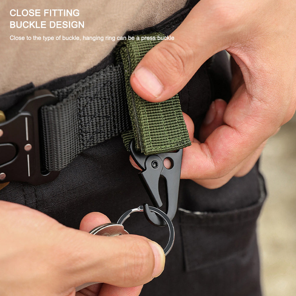 Molle Key Ring Holder Set – Tactical Gear Clips (2-Pack)
