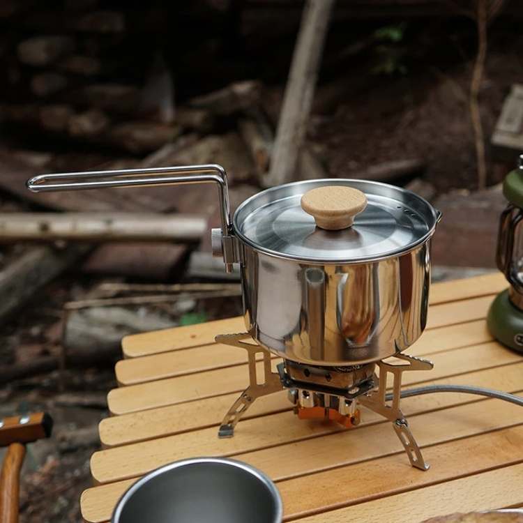Stainless Steel Kettle for Camping – Heavy-Duty Design