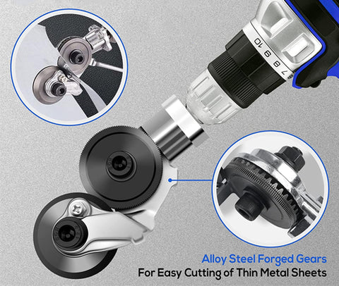 Electric Drill Scissors™ - Transforming a drill into scissors