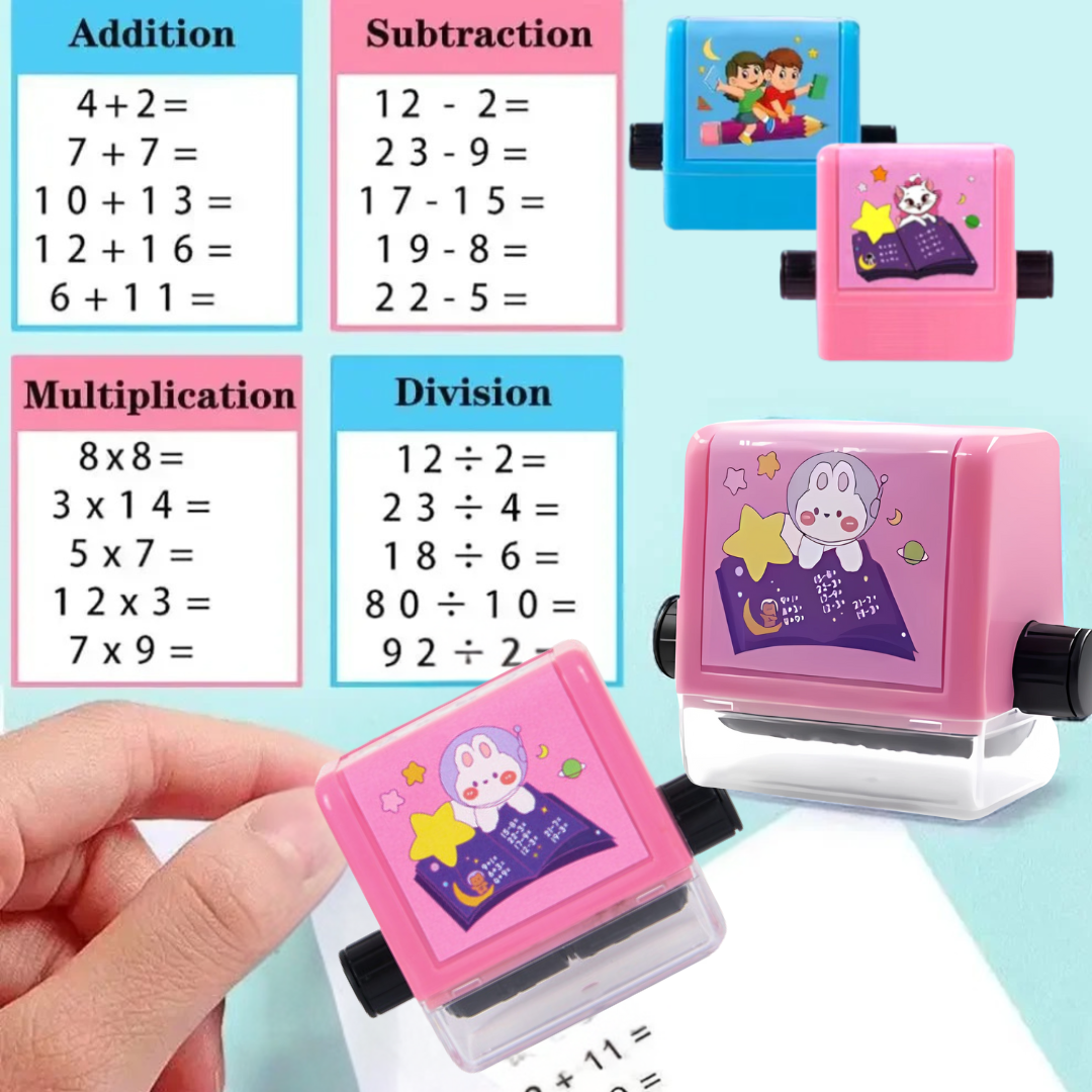 SparkDigits™ FlashStamp — Ignite Your Child’s Math Confidence and Turn Practice into Play